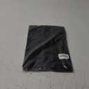 Encasa XO Throw Pillow Covers 18x18 in Set of 2 Jet Black | No Inserts | Cotton Pillow Covers for Living Room, Bed, Sofa, Couch | Decorative Cushion Covers with Improved Zippers