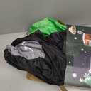 7FT Long Christmas Inflatables Santa Claus Drives Bulldozer, Funny Christmas Blow Ups Construction Vehicle Decoration, Built-in LEDs for Holiday Party Front Garden Lawn Yard Patio Outdoor