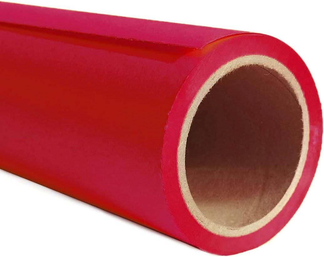 Seamless Photo Photography Backdrop Paper, Photo Background Paper Roll (53" x16, #27 Flame)