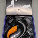 Anti-Tugging Dog Training Collar with Remote Control, Auto Leash Pulling Stop, 3300FT Dog Shock Collars, 3 Training Modes, Beep, Vibration, Static,IPX7 Rechargeable E-Collar Dogs,Orange