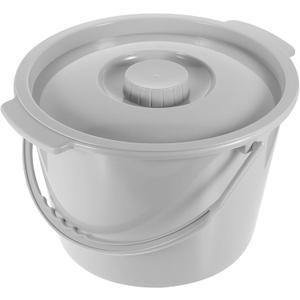 Uonlytech Unisex Chamber Pot with Lid, Spittoon Chamber Bucket Plastics Seat Bedside Urinal Toilet Night Urine Jug for Adults Kids