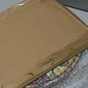 Cinnvoice Outdoor Side Table Round Small Mosaic Patio Accent Indoor End Plant Coffee Tea Table for Yard Patio Porch Garden Living Room, Bedroom(Butterfly Style,14 Inch)