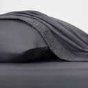 Bedsure Twin XL Sheets Dorm Bedding - 3 Pieces Soft Extra Long Twin Sheets, Breathable & Cooling Bed Sheets Set, Oeko Tex, Easy Care Microfiber for Women, Men, Boys & Girls, Dark Grey