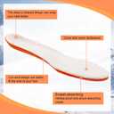 Knixmax Outdoor Warm Wool Insoles for Women Cushion Thermal Winter Inserts for Boots Shoes Replacement Soft Lambswool Inner Sole Comfort Sheepskin Fleece Liners for Cotton Slippers White US 8 /EU39