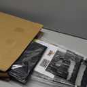 Folding Hand Truck - Aluminum Portable Dolly Cart with Telescopic Handle, Bungee Cord - Compact Lightweight Foldable Luggage Cart for Moving, Home, Auto, 180lbs, Black