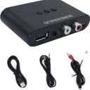 Bluetooth 5.3 Audio Receiver, Wireless Audio Receiver RCA Adapter for Stereo, USB Flash Drive/NFC One Key Connect/Car Speakers/Wireless Headphones Receiving Mode for Bluetooth Devices