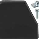 CARBBIA FL3Z16N454CB Rear Left Side Running Board End Cap with Fixing Screw Driver Side Compatible with Ford F-150 2016-2020 250 350 Compatible with Expedition