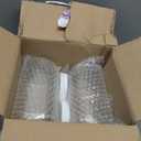 JARMING COLLECTIONS Glass Regular Mouth 24 oz Mason Jars with BPA Free Plastic Storage Lids - Made in USA - 24oz Mason Jars Regular Mouth 24 oz with Lids - Set of 2