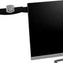 3M Monitor Mount Document Clip Copy Clip, Mounts Right or Left with Command Adhesive, Use on Monitors and Laptops for Easy Viewing and Reduced Clutter, Holds up to 30 Sheets, Black (DH240MB) (9-Inch)