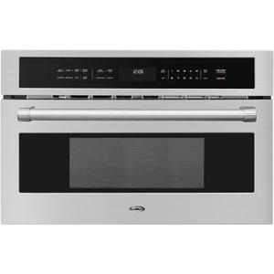 KoolMore KM-CWO30-SS Built-in Microwave with Convection Oven and Air Fryer, 1000W Power with 10 Levels, UL Listed Capacity in Stainless-Steel, 30 in/1.6 cu. ft, Silver