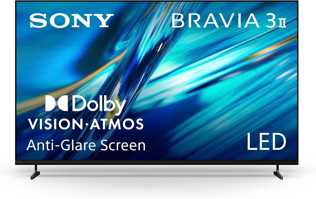 Sony 65 Inch BRAVIA 3 II LED 4K HDR Smart Google TV with Gemini K-65XR30M2