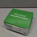 Disposable Oral Care Swabs Tooth Cleaning Mouth Swabs (50 Blue)