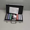 Spin Master Games, Cardinal Classics, 300-Piece Poker Set with Aluminum Carrying Case & Professional Weight Chips & Poker Dice, for Ages 8+