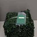 Artificial Grass Wall Panel,10"x 10"(24P) 4-Layer Leaf UV-Anti Greenery Faux Boxwood for Indoor,Outdoor Patio Balcony Privacy & Ivy Fence Covering Privacy, Garden, Backyard Wall Backdrop Decor