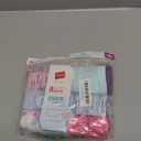 Hanes girls Organic Underwear, Brief & Hipster, Toddler & Girl Sizes, Pure Comfort Organic 100% Cotton Panties, 8-pack Size 10