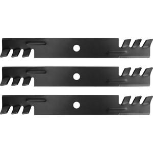 OCPTY Mulching Blades 54 inch Deck Mower Blades for John Deere S2554 1999-2001 GT2554 2002 325 335 345 425 445 GS25 GS35 GS45 GS75 F725 HD45 HD75 G100 for Sabre 2254HV 2354HV 2554HV S2554,3 pack