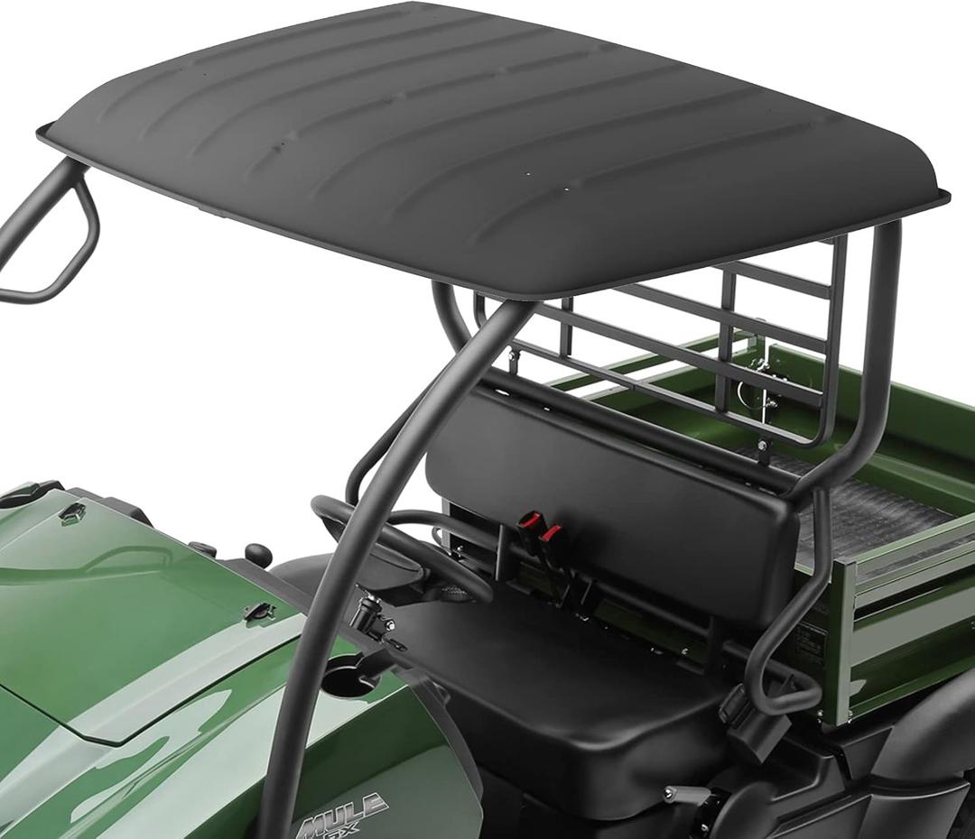 KIWI MASTER Hard Roof Top for 2016-2026 Kawasaki Mule SX Accessories 4x4 610 600 UTV Top Black, Replace OEM # KAF600-005B