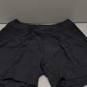 Willit Women's 5" Swim Board Shorts Quick Dry Beach Swimming Shorts UPF 50+ High Waisted Liner Pockets Size 18, Black