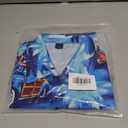 Hawaiian Shirt for Men, Short Sleeve Button Down Shirts Summer Beach Vacation Tropical Guitar Pattern Casual Tops (M)
