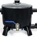 Wax Melter for Candle Making, 6Qts Candle Wax Melting Pot with Spout for Soy Wax Soap Base Easy Pour & NonStick & Temps