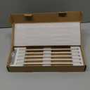 TUNNY 5 Pack Classic Cabinet Handles-10.08"/256mm Screw Spacing Brushed Nickel Furniture Hardware Handles for Kitchen Cabinets Bedroom Cabinet Pull