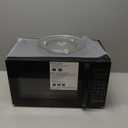 Amazon Basics Countertop Microwave Oven with LED Light and Child Lock, 700W, 0.7 Cu.ft, Black