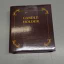 FSyueyun Gold Candle Holders Set of 6, Elegant Metal Candlestick Holders for Vintage Taper Candle Holders, Perfect for Table Centerpieces, Fireplace Mantels, Home Decor, Weddings and Party Decorations