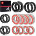 Front Rear Wheel Bearing Seals Kits 2005-2013 For Yamaha Rhino 450 660 700 YXR450 YXR660 YXR700