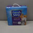 Fresh Step Clumping Cat Litter, Multi-Cat, Long Lasting Odor Control Kitty Litter with Activated Charcoal, Low Dust Formula, 14 lb