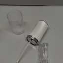 Electric Water Flosser Cordless for Teeth 3 Modes 4 Jet Tips Cleaning and Flossing Water Dental Portable Floss Irrigator Oral Water Flossed Rechargeable Tonsil Stone Travel Adults (White)