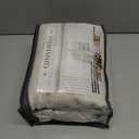 96 Inch Living Room Curtains Natural Taupe Linen Pleated Drapes Back Tab Ceiling Track 8ft Light Filtering Privacy Rustic Cabin Farmhouse Sheer Window Curtain Decor Design for Bedroom 2 Panels Set