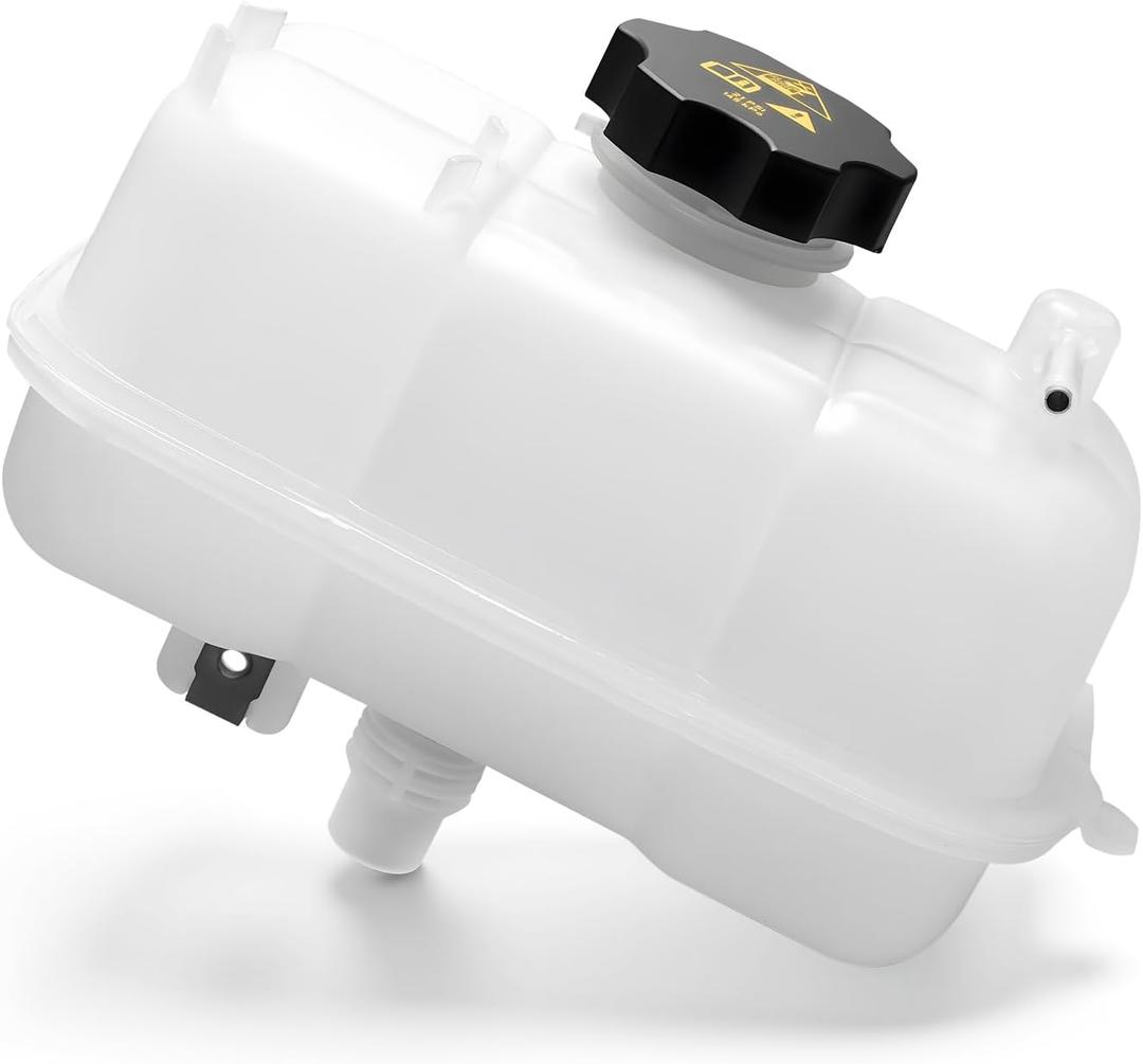 Engine Coolant Overflow Recovery Reservoir Tank Assembly Compatible with 2018-2024 JL Series Wrangler 2020-2025 JT Series Gladiator V6 3.0L 3.6L Replace 68283565AA 68283565AB 2411294