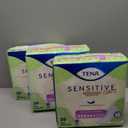 TENA Sensitive Care Incontinence Pads for Women, Bladder Control & Postpartum, Maximum Absorbency, Long - 117 Count