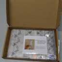 Douildhaiy Acrylic Picture Frame 5x7 inches, 4 Pack Clear Plastic Picture Frames Holder Standing,Double Sided Picture Desktop Display for Photo Home Office -Vertical