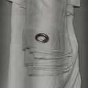 jinchan White Linen Textured Curtains 84 Inches Long 2 Panels Sets for Living Room Grommet Top Light Filtering Window Drapes for Bedroom