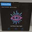 Neon Sign, Giant Snowflake Merry Christmas Neon Sign, USB Powered for Xmas Party Decoration, Colourful (Snowflake)