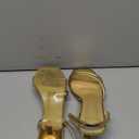 Amoji Women 2.5 Inch Kitten Heels Two Strap Party Wedding Dress Shoes FZ327, Size 9