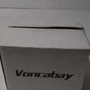 Voncabay Money Safe Box for Home with Sensor Light & Fireproof Security Safe Box for Money Safe with Keys & Pass Code, Lock Box Fireproof Safe with Digital Keypad Gold Khaki (0.23 Cubic Feet)