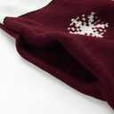 Sovoyontee Women's Cute Ugly Christmas Oversized Sweater Dress with Pockets, Tribal Pattern (L)