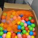 Antsy Pants 400 Ball Pit Balls, Ball Pit for Toddlers 1-3, Non-Toxic Materials, Lightweight, 5 Colors, Reusable Storage Bag, Plastic Balls for Ball Pit, Sensory Toys for Kids