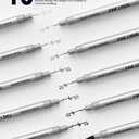 Four Candies 73PCS Advanced Art Supplies Drawing Kit with Fineliner Pens, Mechanical Pencils, 3-Color Sketchbook, Charcoal Sticks,Pastels for Sketching Drawing Comics Gifts for Professionals Artists