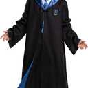 Harry Potter Robe, Deluxe Wizarding World Hogwarts House Themed Robes for Adults, Movie Quality Dress Up Costume Accessory, Size: Extra Small (14-16)