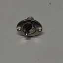 Amarine Made Oval Garboard Drain Plug Stainless Steel Boat Fits 1'' Hole, Thread for 3/4'' (1) Marine Bilge Plug Kit