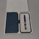 OCASE for iPhone 15 Pro Max Case Detachable Wallet Case with Card Holder, [2 in 1] PU Leather Flip Folio Case with RFID Blocking Stand Shockproof Phone Cover 6.7 Inch, Peacock Blue