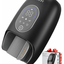 Hand Massager with 9 Modes and 4 Heating for Hot and Cold Therapy Wrist Massager for Arthritis and Carpal Tunnel Relief, Hand Massager with Heat and Compression, Mother's Day Gifts, Black