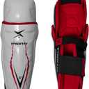 TronX Force Junior Youth Kids Ice Hockey Shin Guards (8 Inch - 3'4" - 3'9")