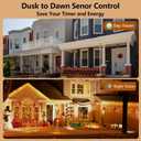 TiFFCOFiO Outdoor Timer Waterproof, Remote Control Dusk to Dawn Sensor, 2 Grouded Electrical Outlets for Christmas Lights,15A 1/2HP, ETL Listed (1 Pack)