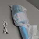 Amazmic Kids Karaoke Microphone Machine Toys for Girls Bluetooth Microphone with LED Light, Mother's Day Birthday Gift for Girls Boys 3 4 5 6 7 8 9 10 11 12 Year Old Kids Toys(Blue)