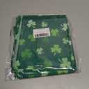 XCHI Green Shamrocks St. Patrick's Day Tablecloth Rectangle Table Cloth Washable Table Covers for Indoor Dining Home Party Decorations 60x120 Inch