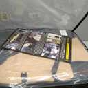 Aierxuan Full Set Car Seat Covers Custom Fit 2009-2025 Ford F150 Crew Cab, 2017-2025 F250 F350 F450 Super Duty Pick-up Truck, Automotive Vehicle Cushion Cover with Waterproof Leather (Black and Red)